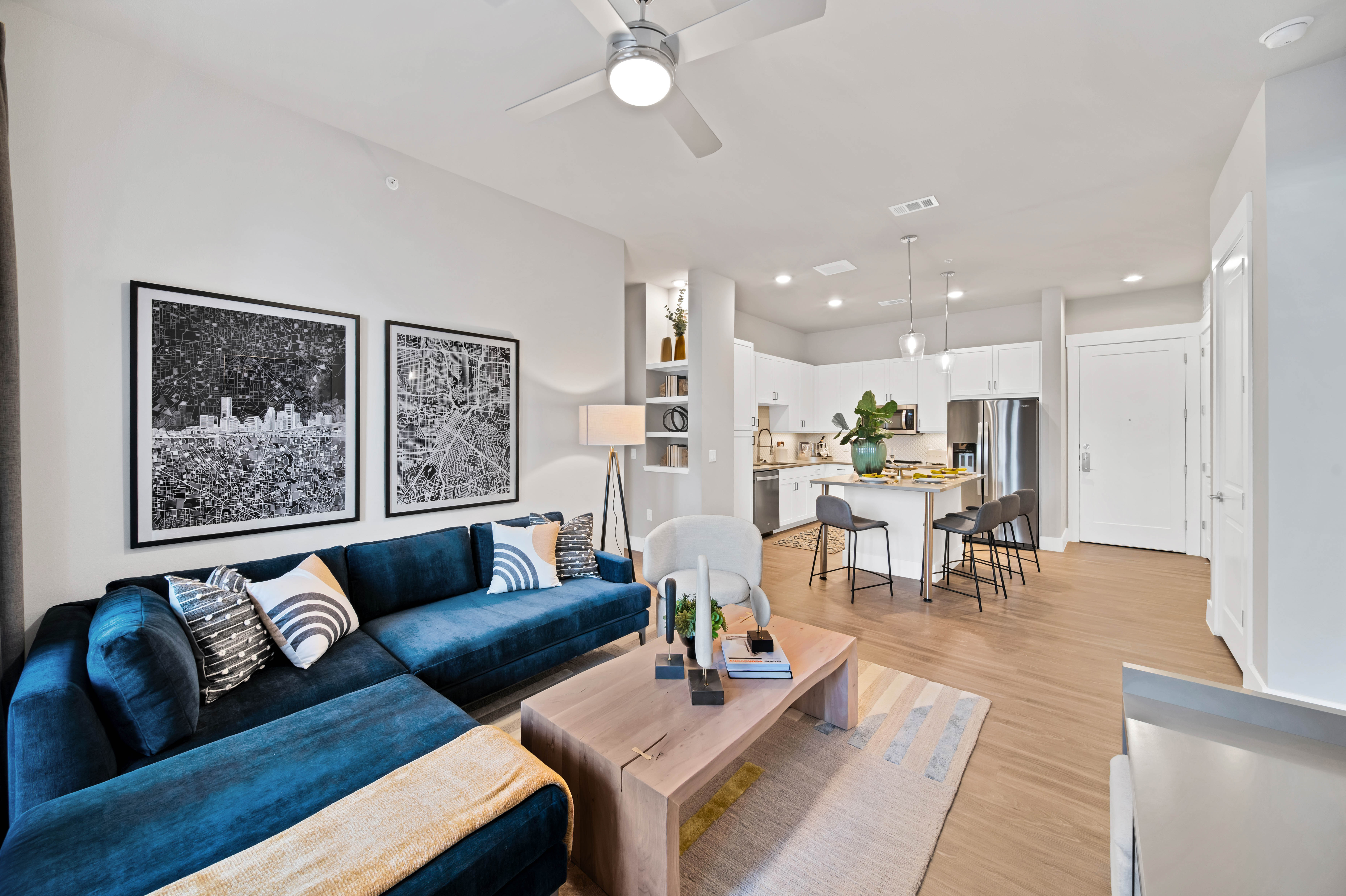 Taylor Heights Model living room